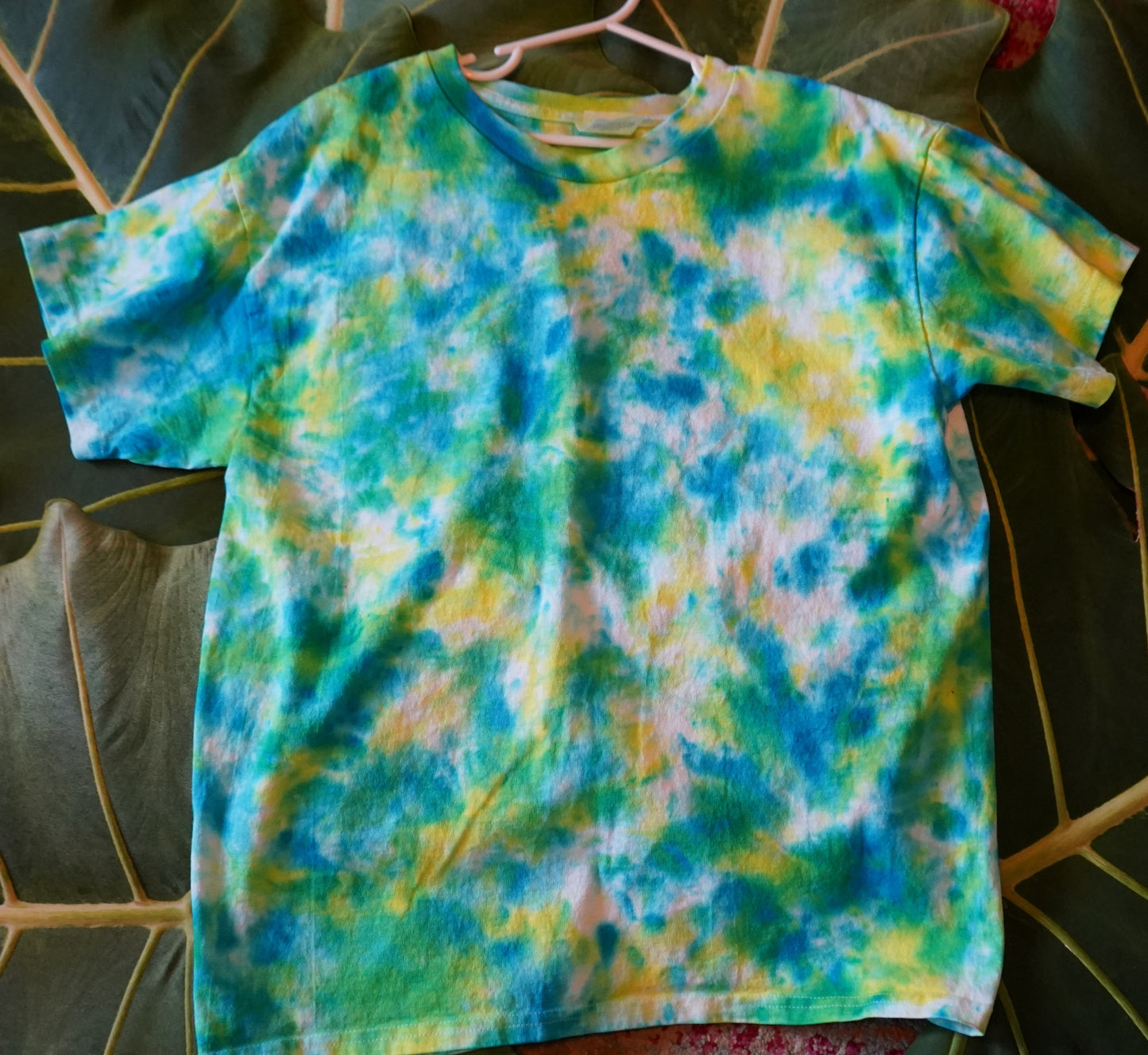 Youth T-Shirt Ocean Splash Tie-Dye