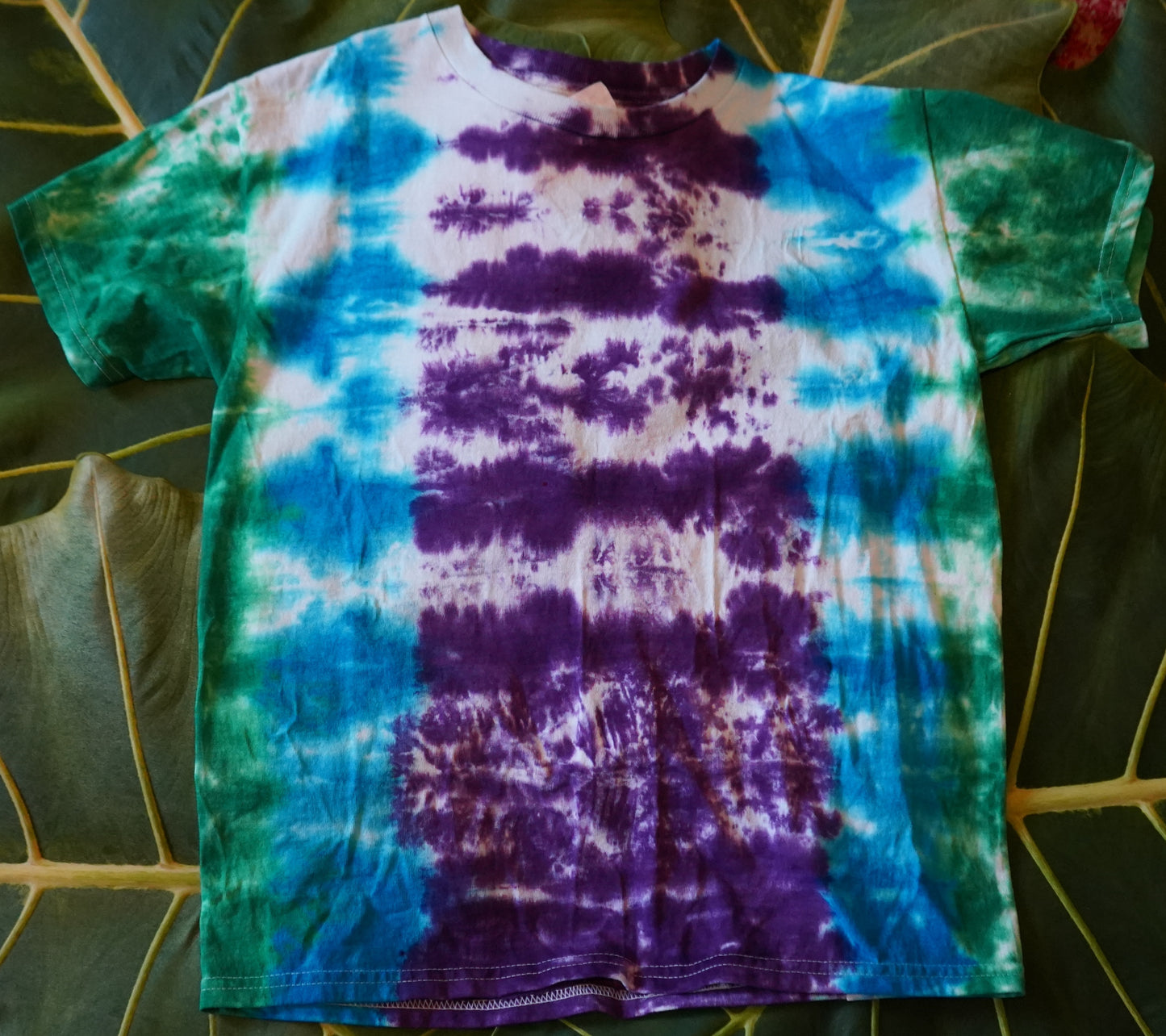 Youth T-Shirt Aurora Horizon Tie-Dye