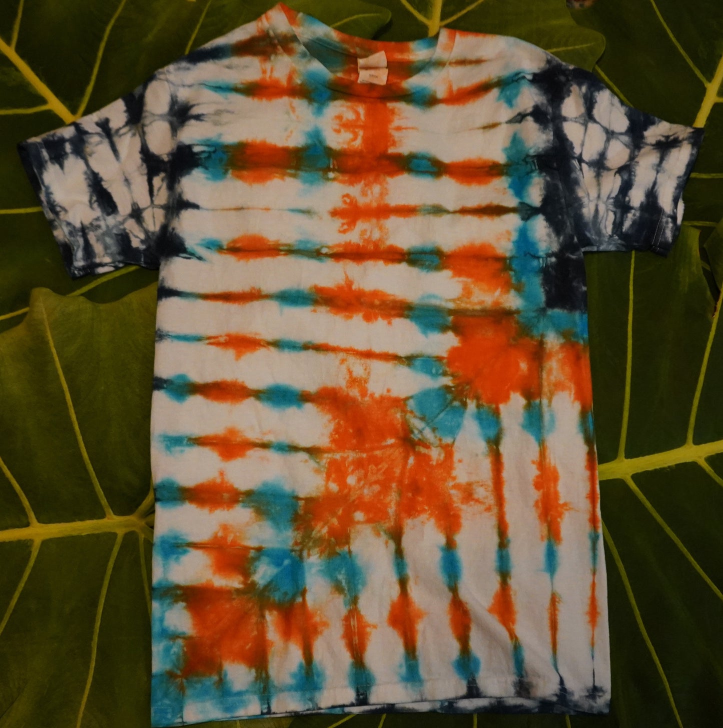 Adult T-Shirt Sunset Streaks Tie-Dye