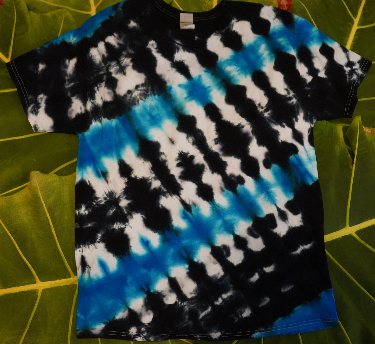 Adult T-Shirt Electric Wave Tie-Dye