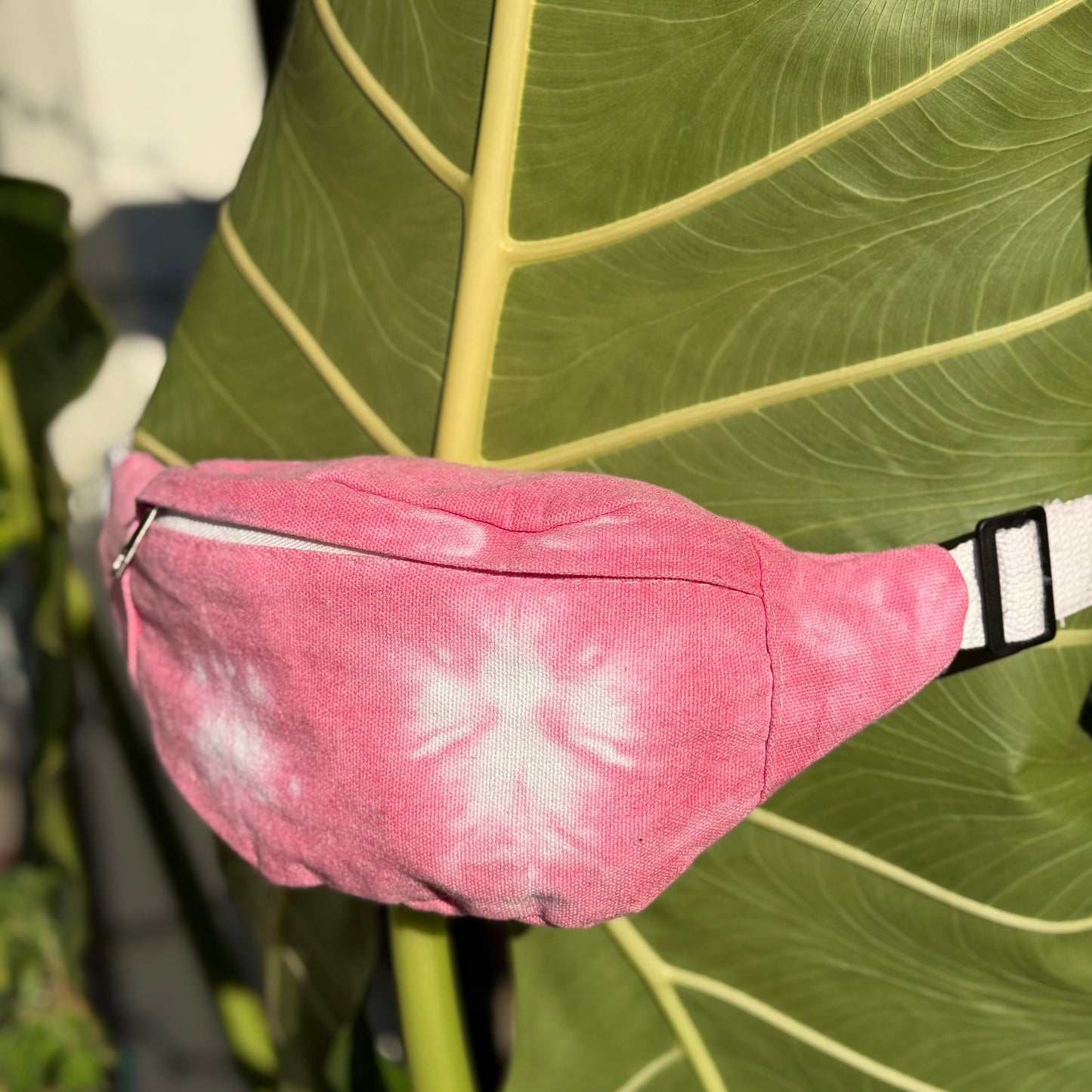Red & White Fanny Pack