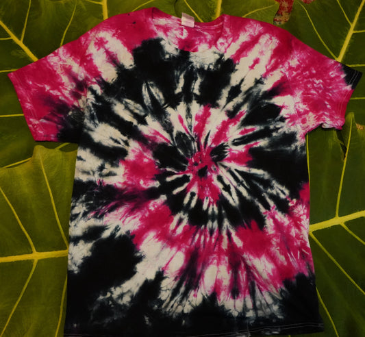 Adult T-Shirt Midnight Bloom Tie-Dye