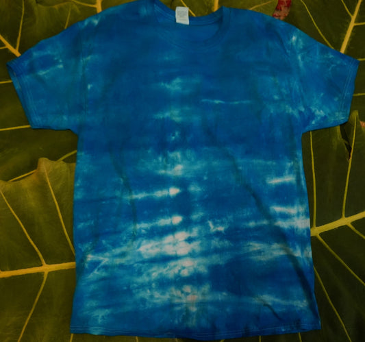 Adult T-Shirt Ocean Wave Tie-Dye