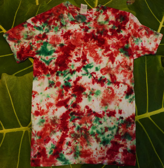 Adult T-Shirt Holiday Cheer Tie-Dye