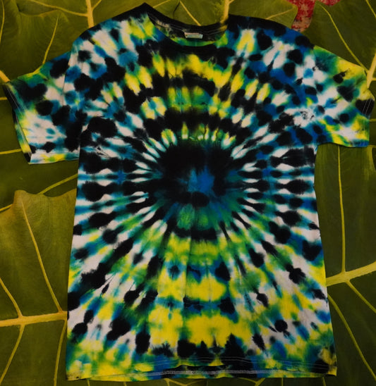 Adult T-Shirt Cosmic Vortex Tie-Dye